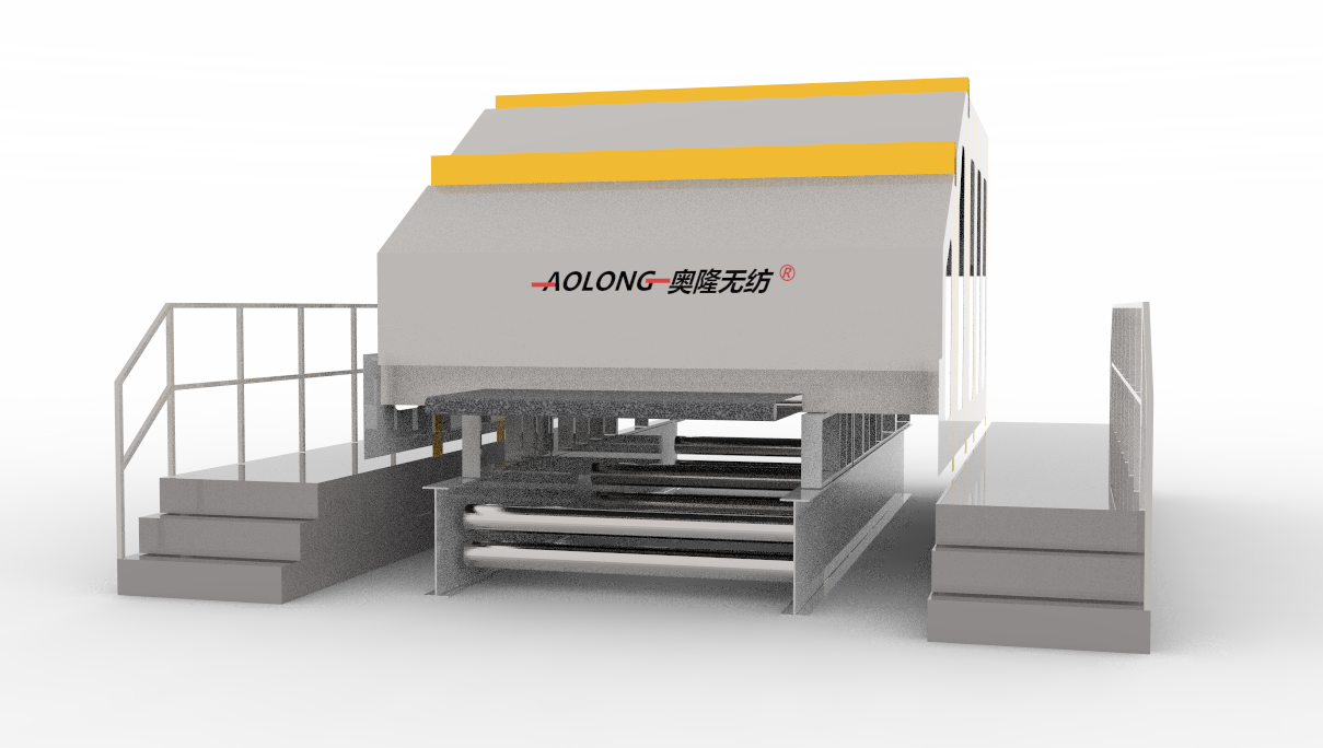 ALTGB --- 4500mm PP/PET Machine de fabrication de tissu non tissé géotextile à haute vitesse