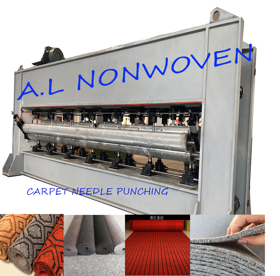 ALFZ --- Machine de fabrication de non-tissé de poinçonnage à l'aiguille en feutre de 5000 mm